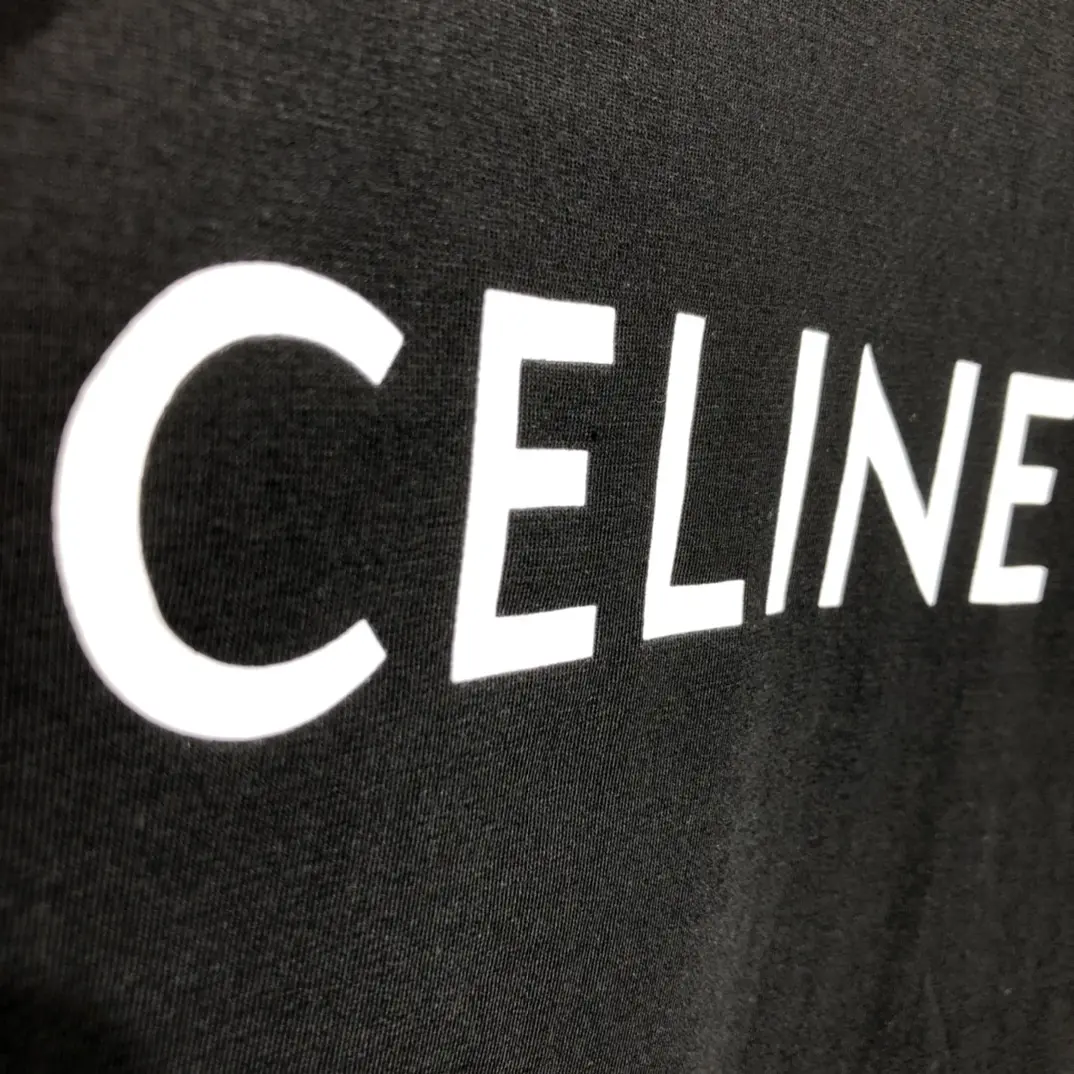 CELINE 2022SS new arrival T-shirt in black