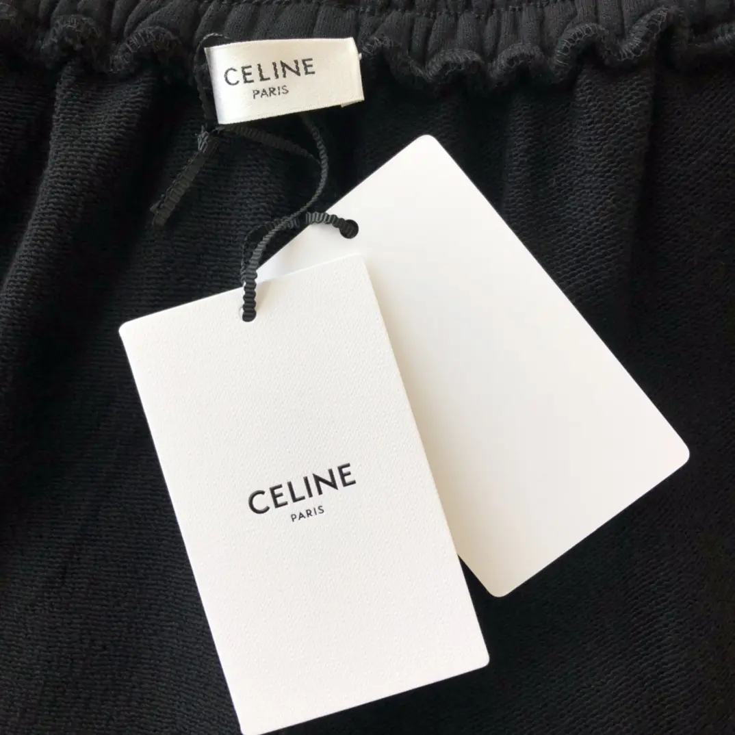 CELINE 2022SS fashion shorts in black