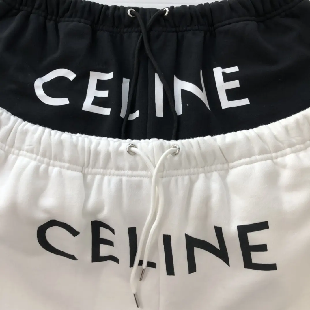 CELINE 2022SS fashion shorts in black