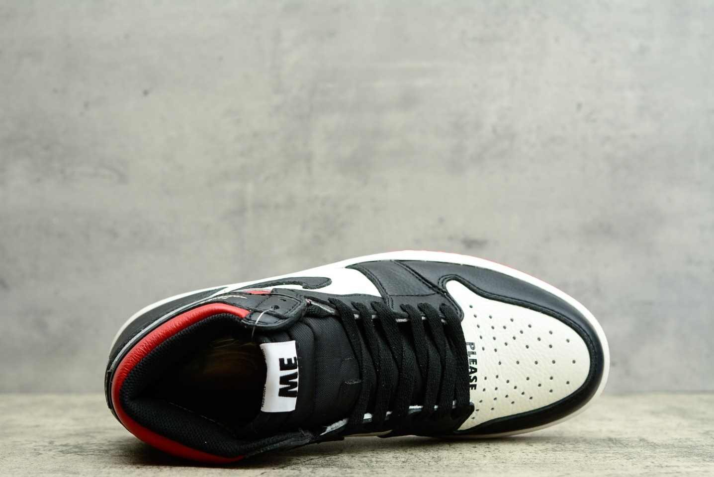 Nike Sneaker Air Jordan1 Not For Resale in Black