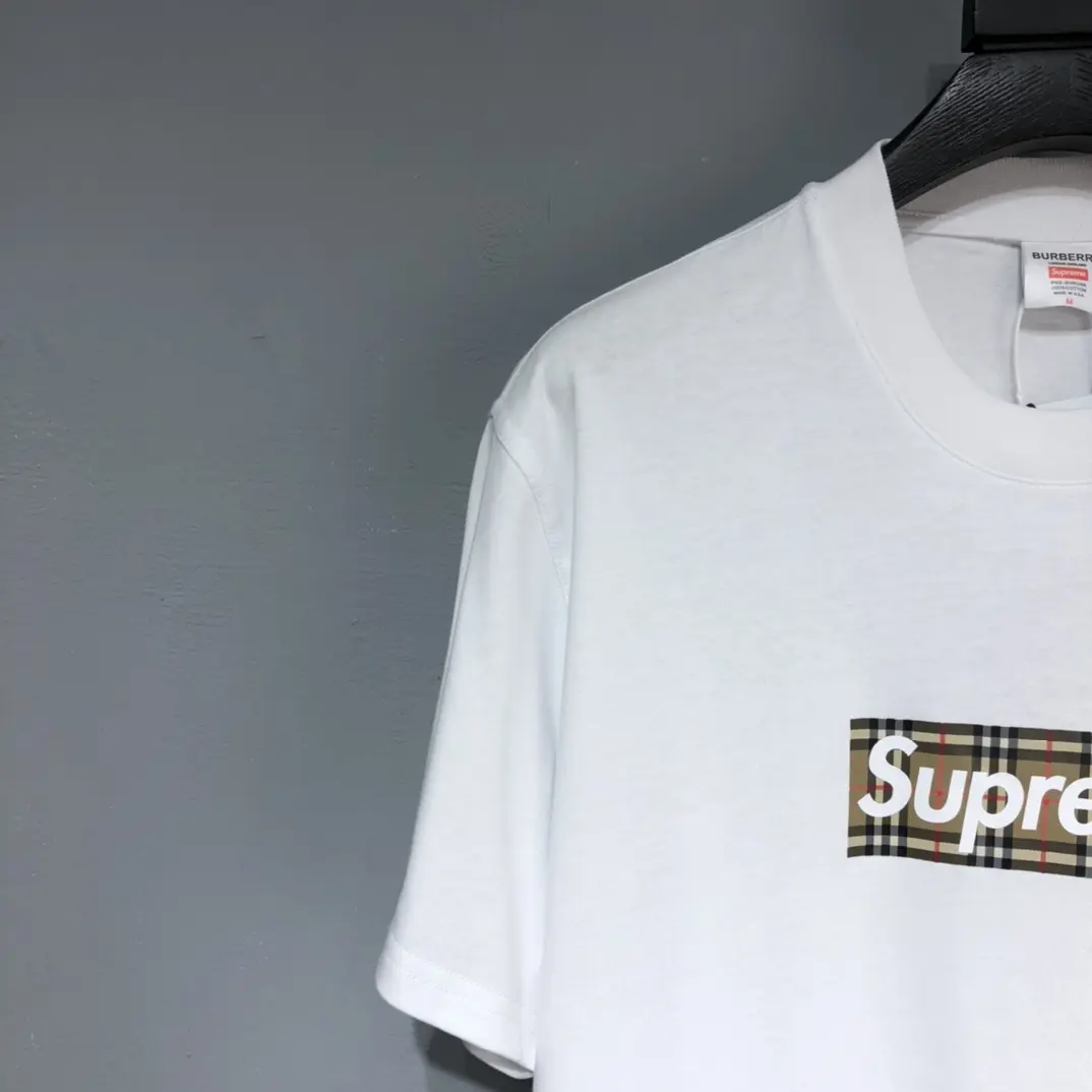 BURBERRY*Suprme 2022 NEW T-shirt