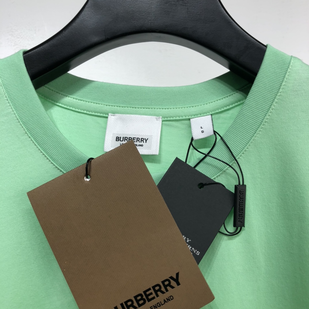 Burberry T-shirt Location Print Cotton Oversized