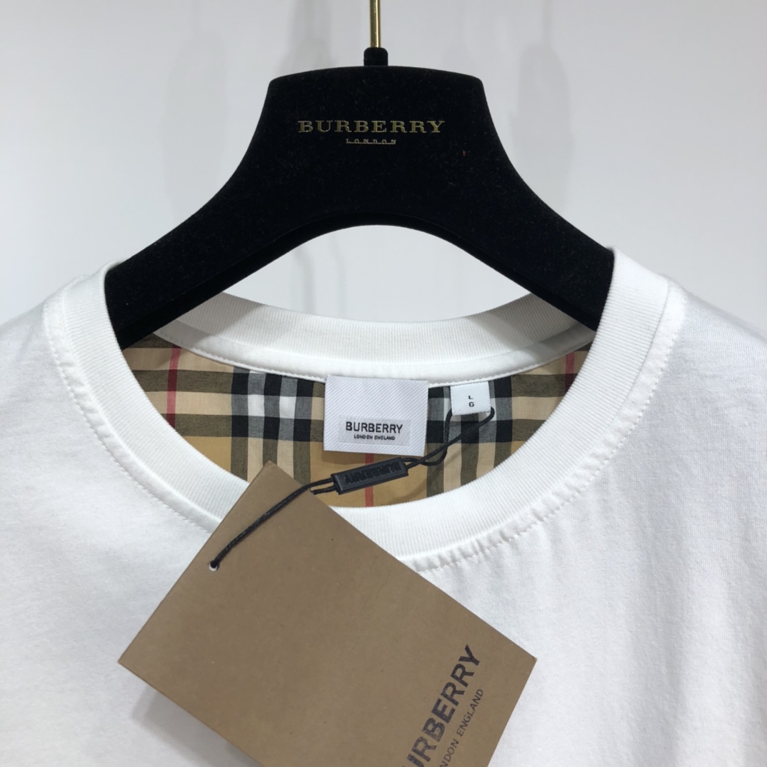 Burberry T-shirt Location Print Cotton Oversized