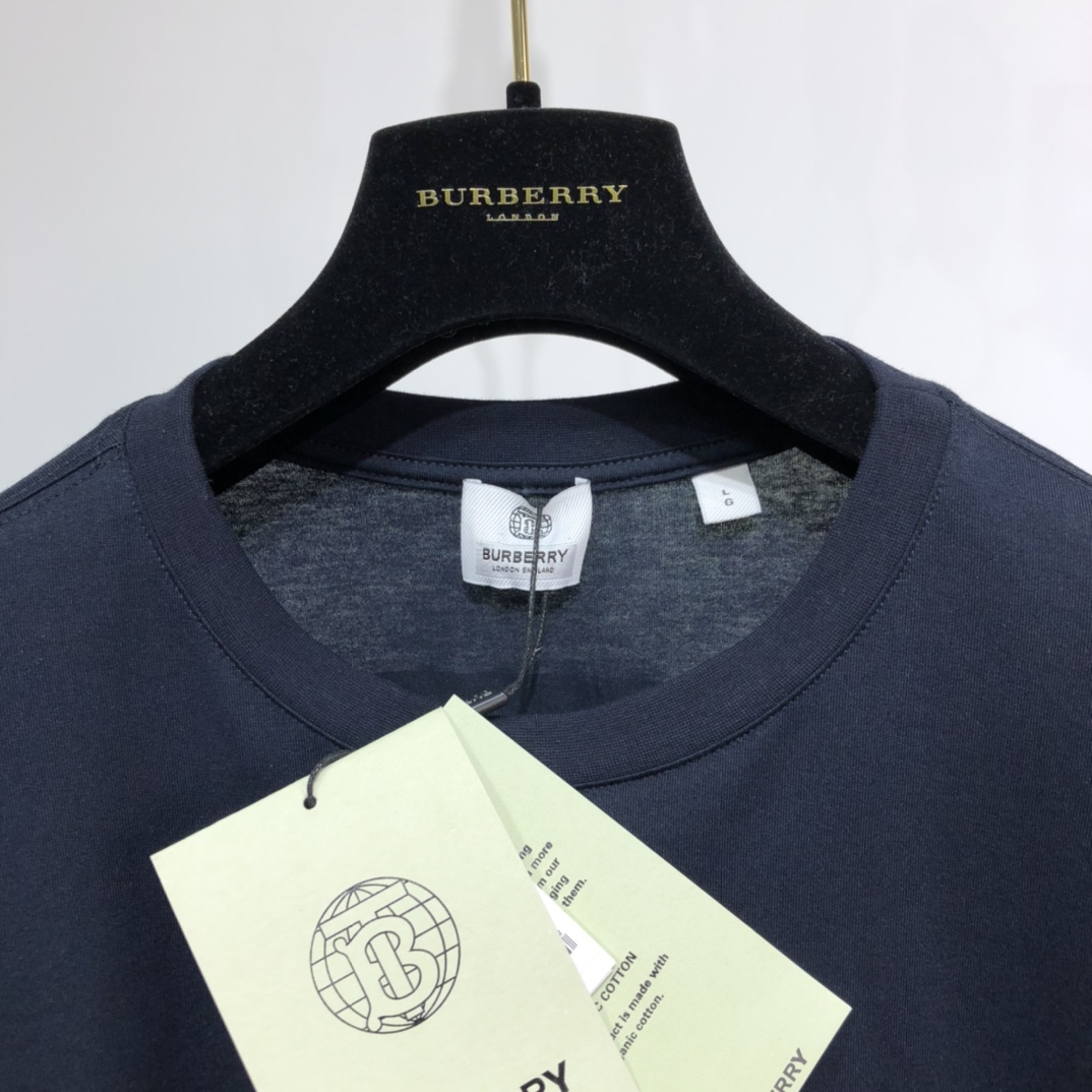 Burberry T-shirt Location Print Cotton Oversized