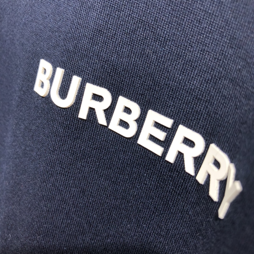 Burberry T-shirt Location Print Cotton Oversized