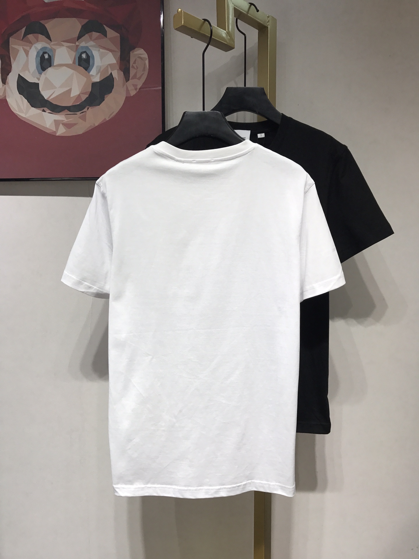 Burberry T-shirt Location Print Cotton Oversized