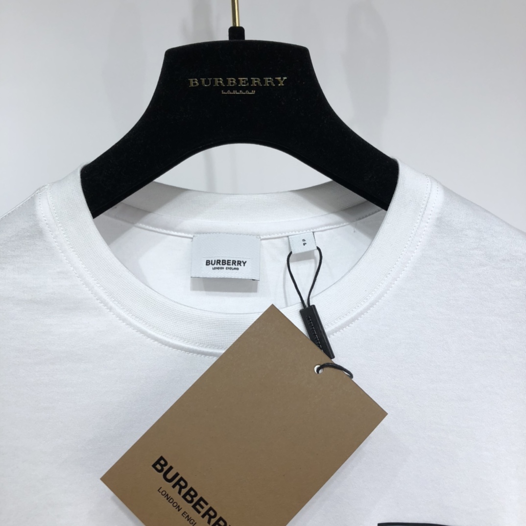 Burberry T-shirt Location Print Cotton Oversized