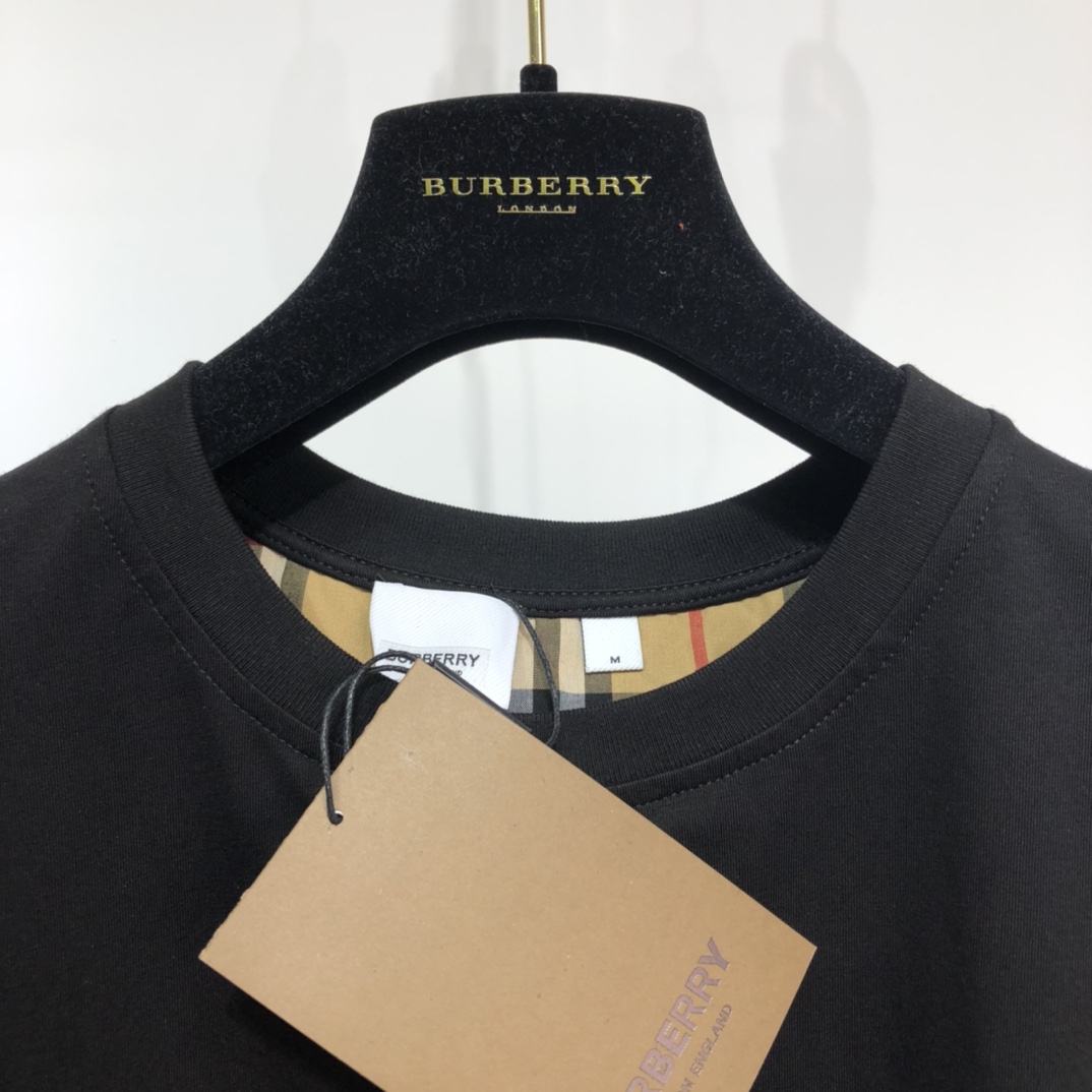 Burberry T-shirt Location Print Cotton Oversized