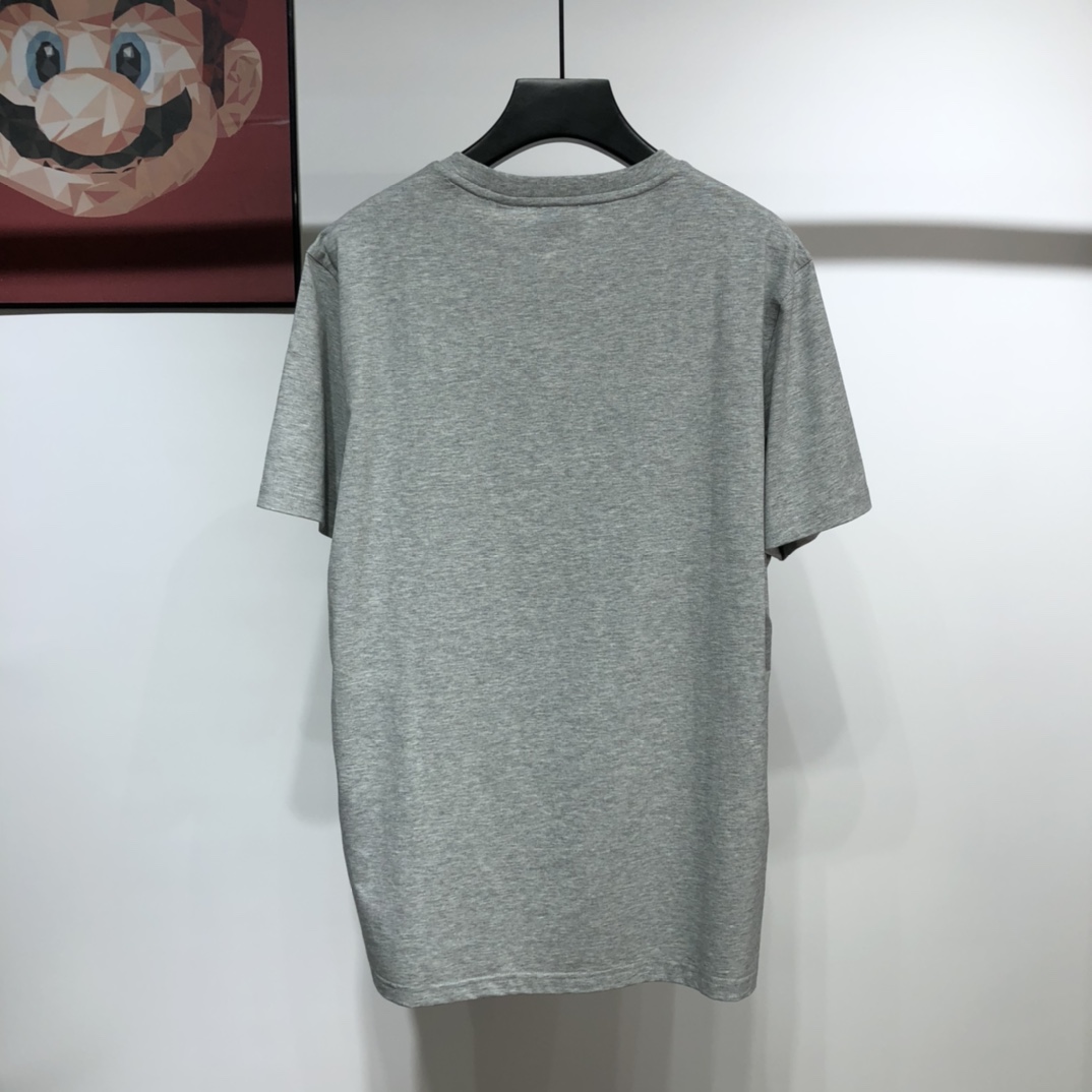 Burberry T-shirt Location Print Cotton Oversized