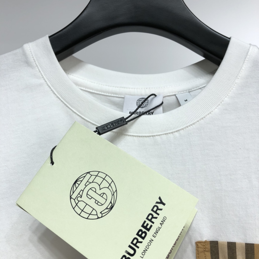 Burberry T-shirt Location Print Cotton Oversized