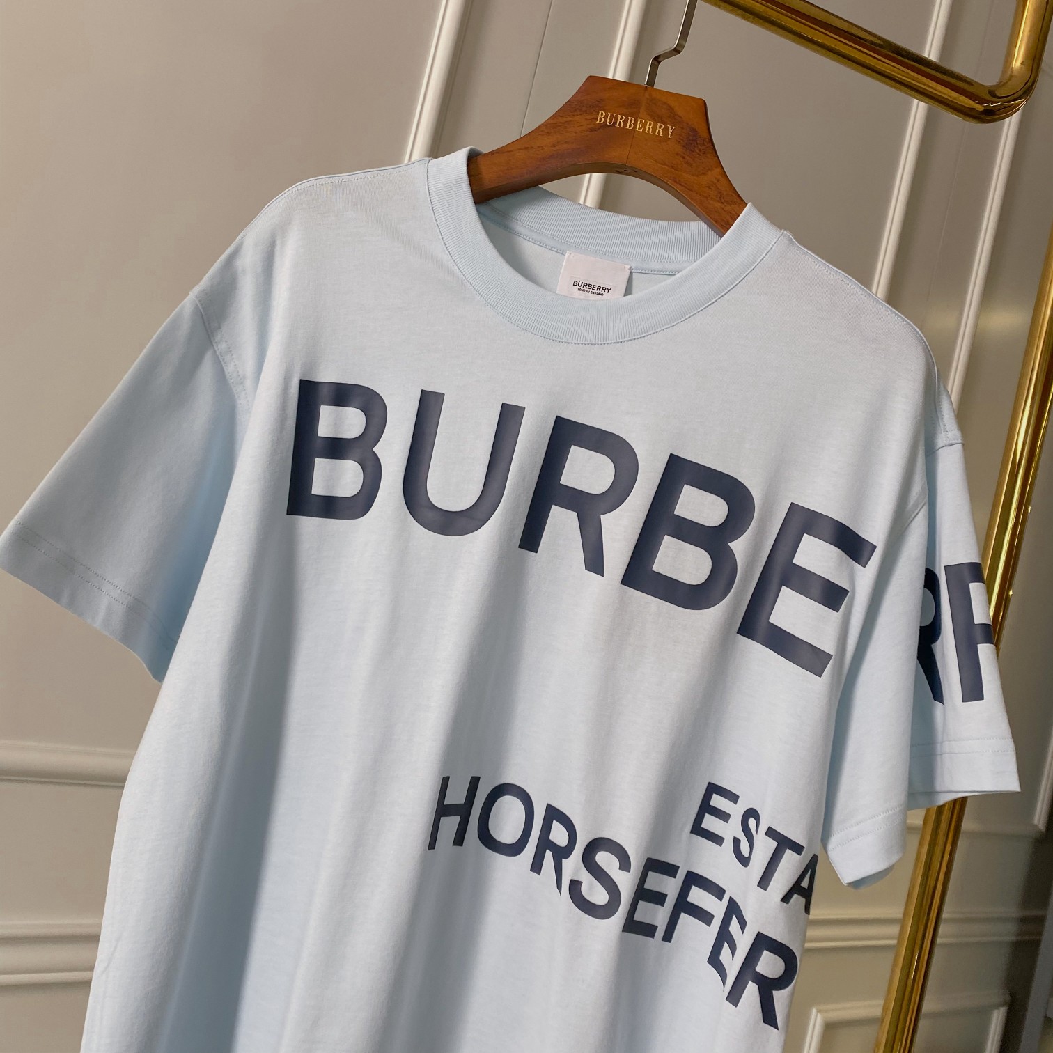 Burberry T-shirt Horseferry in White