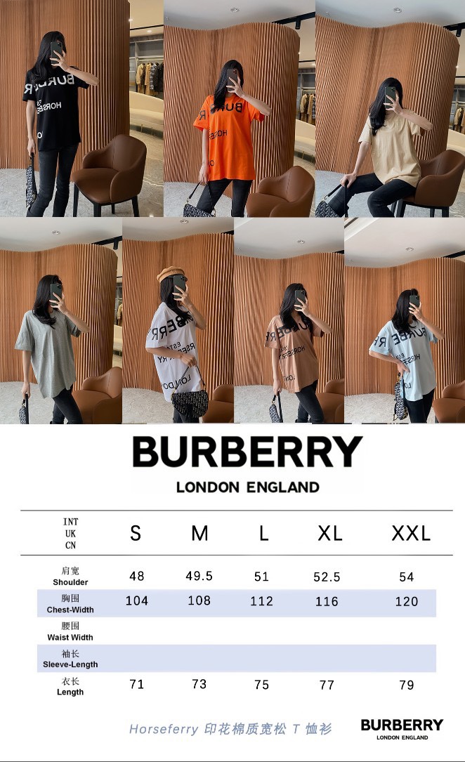 Burberry T-shirt Horseferry in White