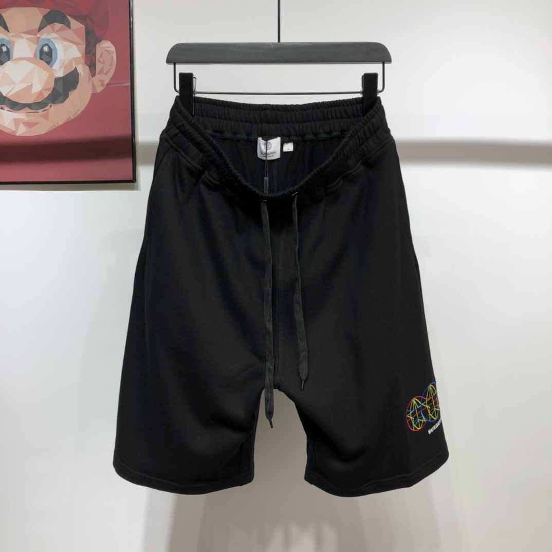 Burberry Shorts Check Drawcord Swim