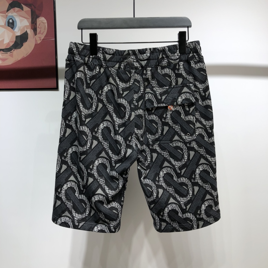 Burberry Shorts Check Drawcord Swim