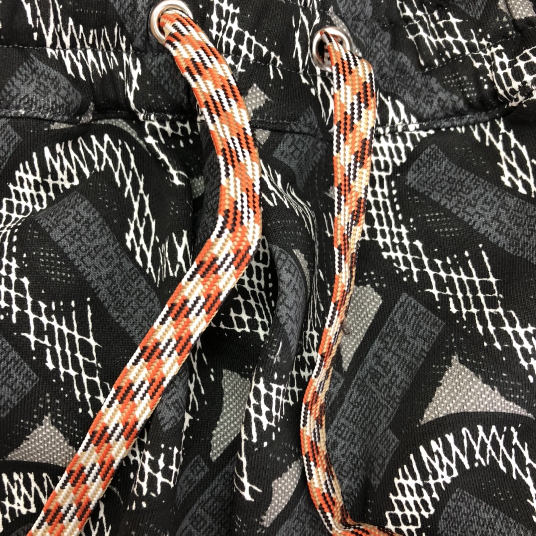 Burberry Shorts Check Drawcord Swim