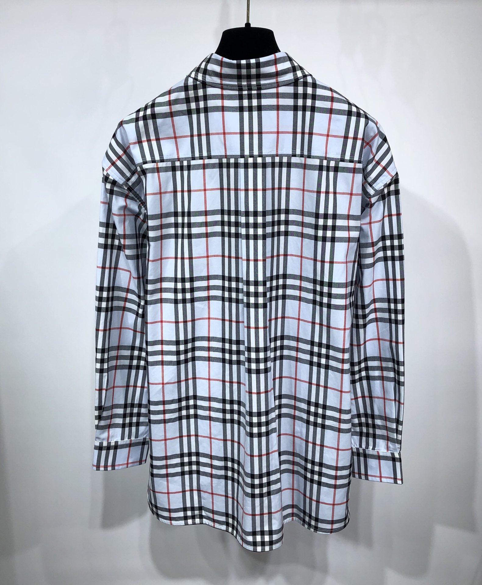 Burberry Shirt Small Scale Check Stretch Cotton