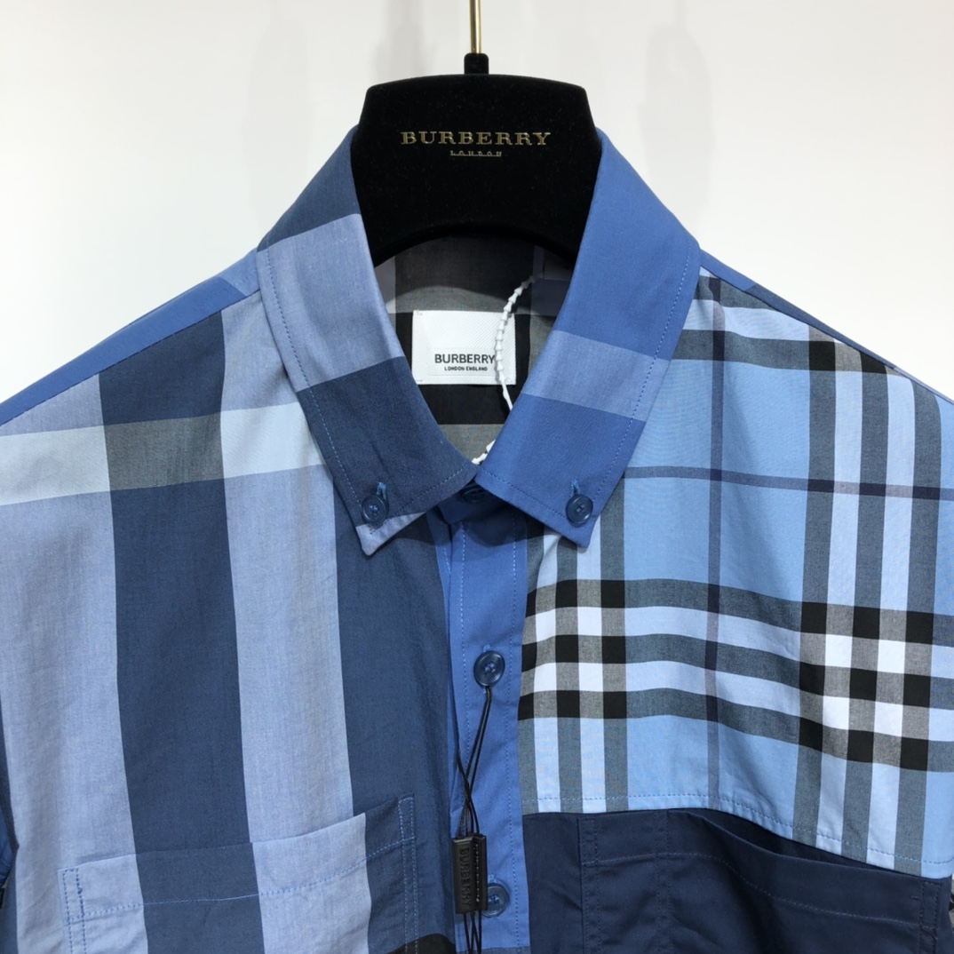 Burberry Shirt Check Cotton Poplin