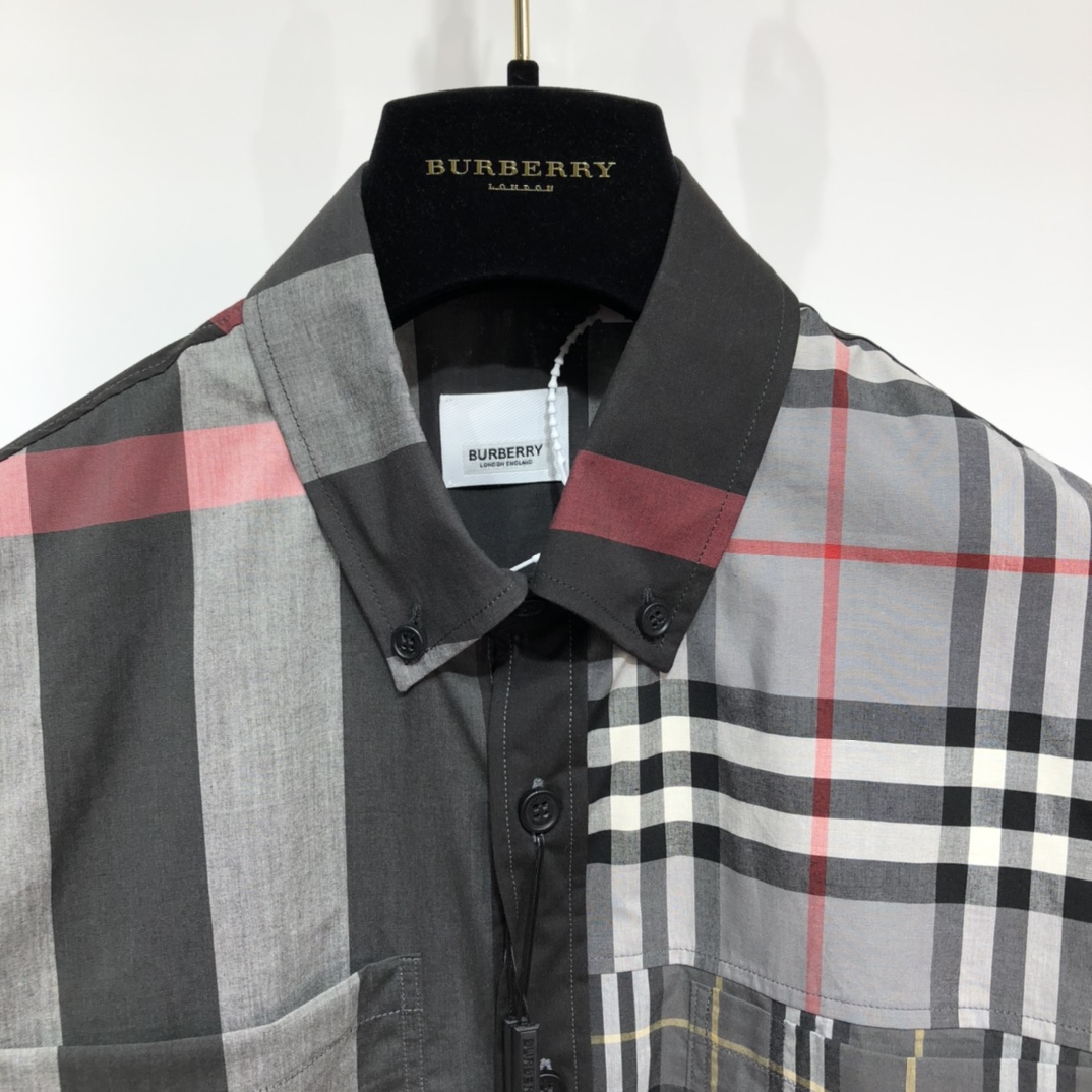 Burberry Shirt Check Cotton Poplin