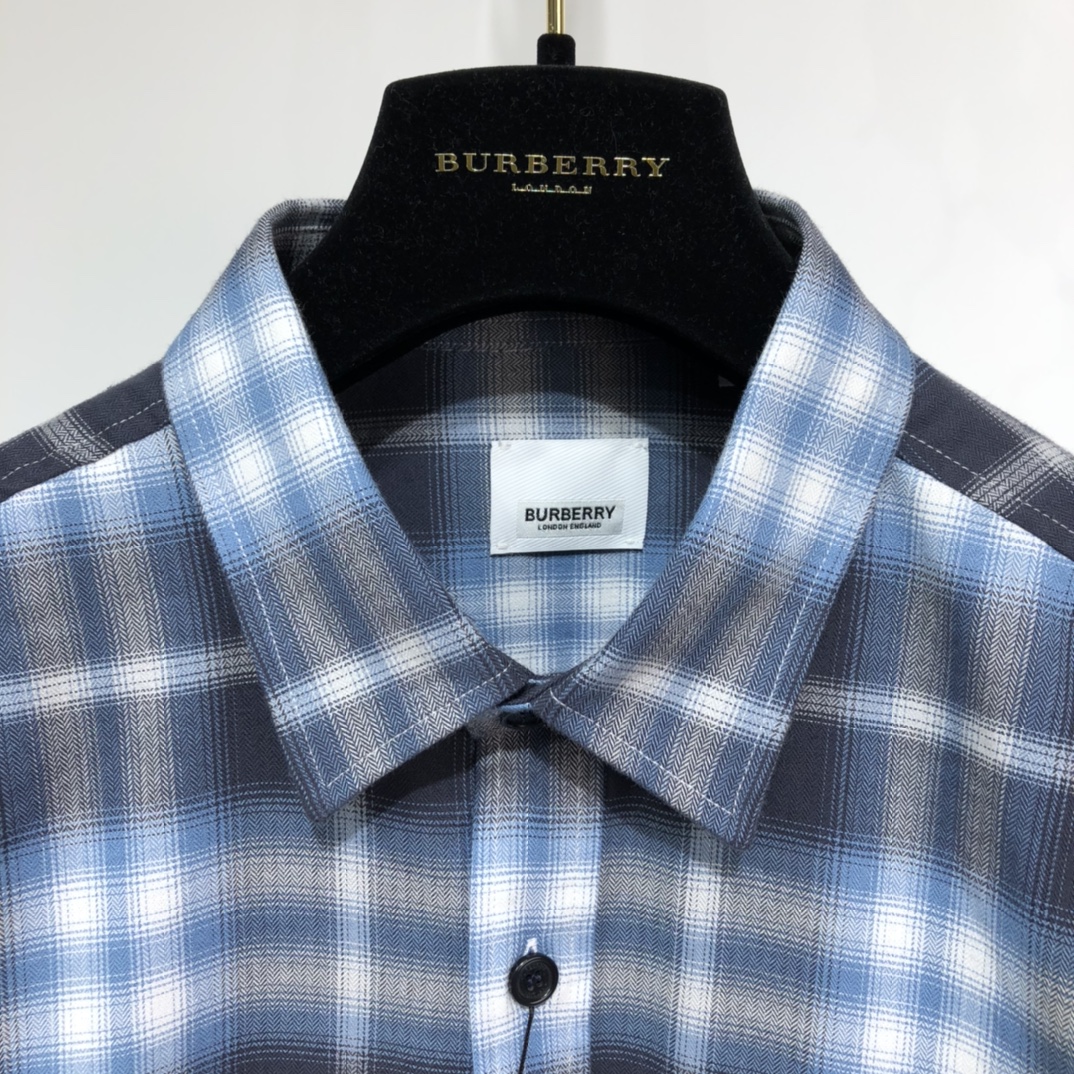 Burberry Shirt Check Cotton Poplin