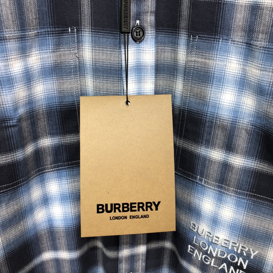 Burberry Shirt Check Cotton Poplin