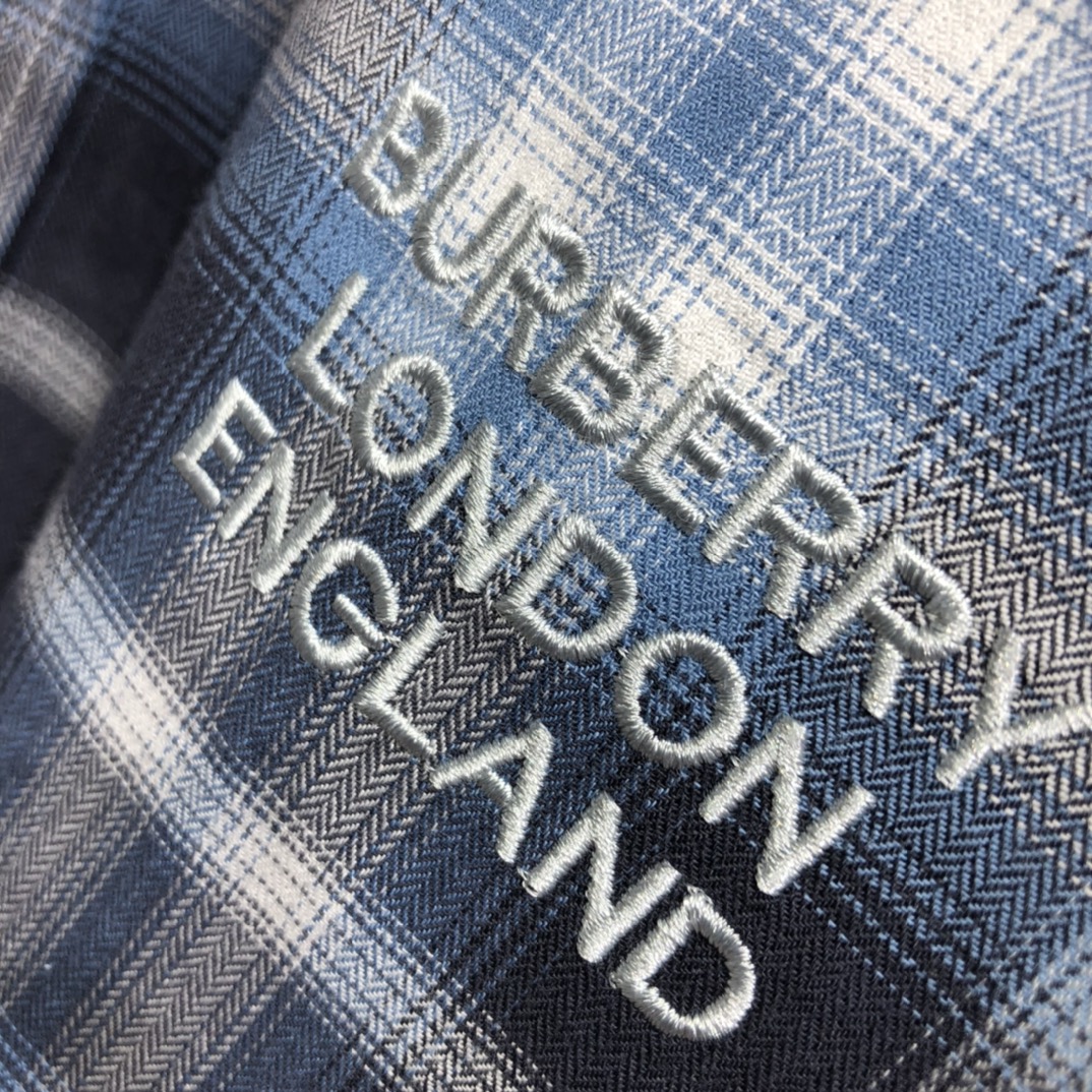 Burberry Shirt Check Cotton Poplin