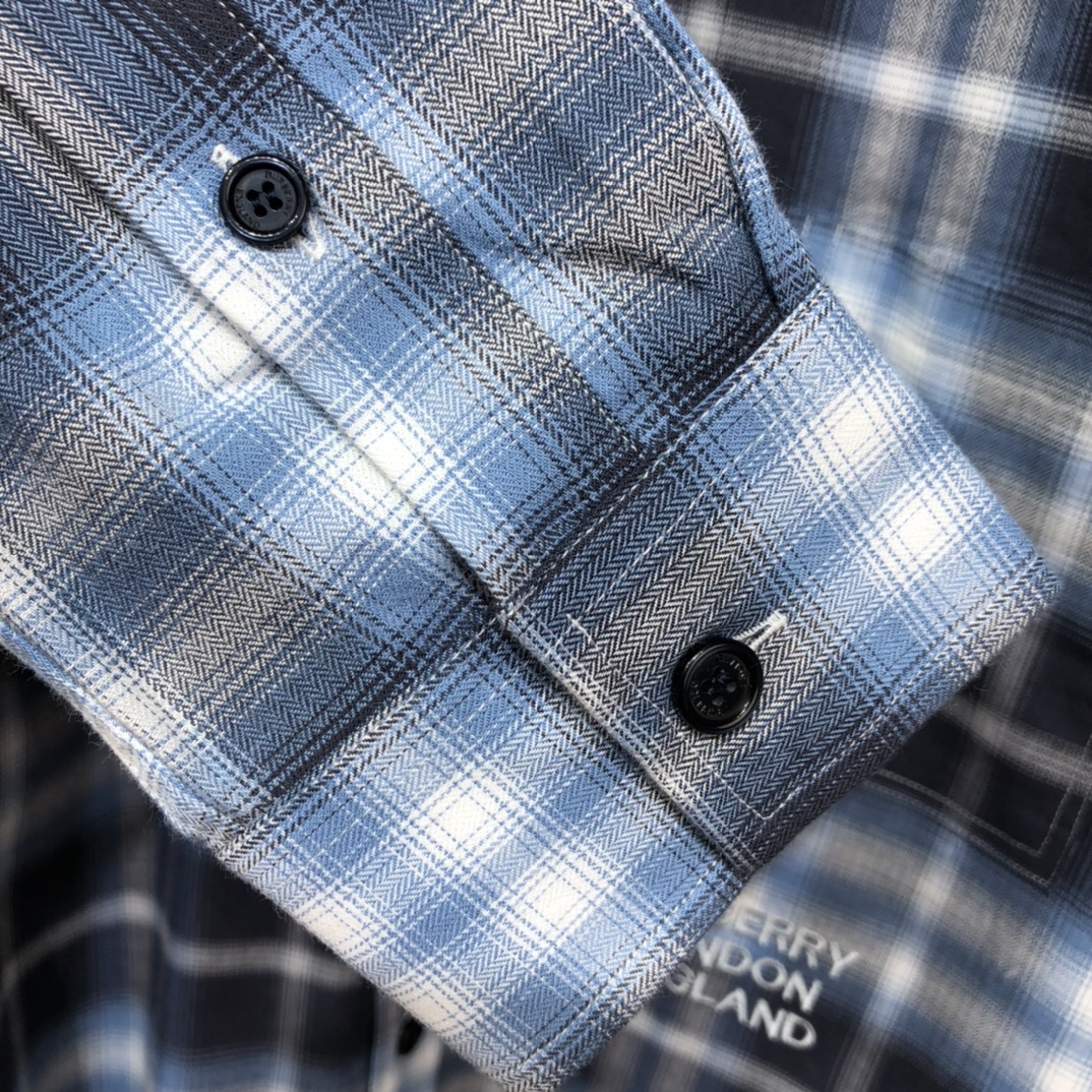 Burberry Shirt Check Cotton Poplin