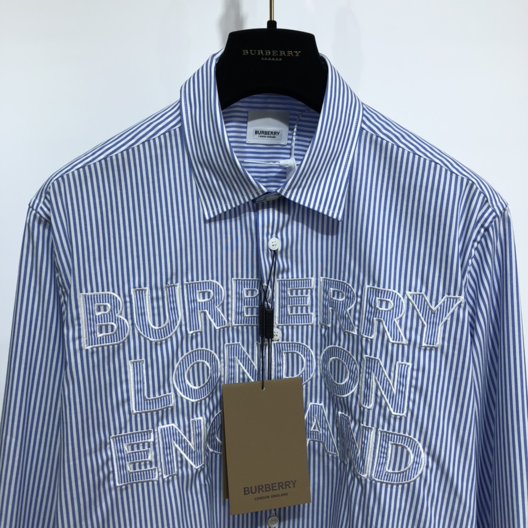 Burberry Shirt Check Cotton Poplin
