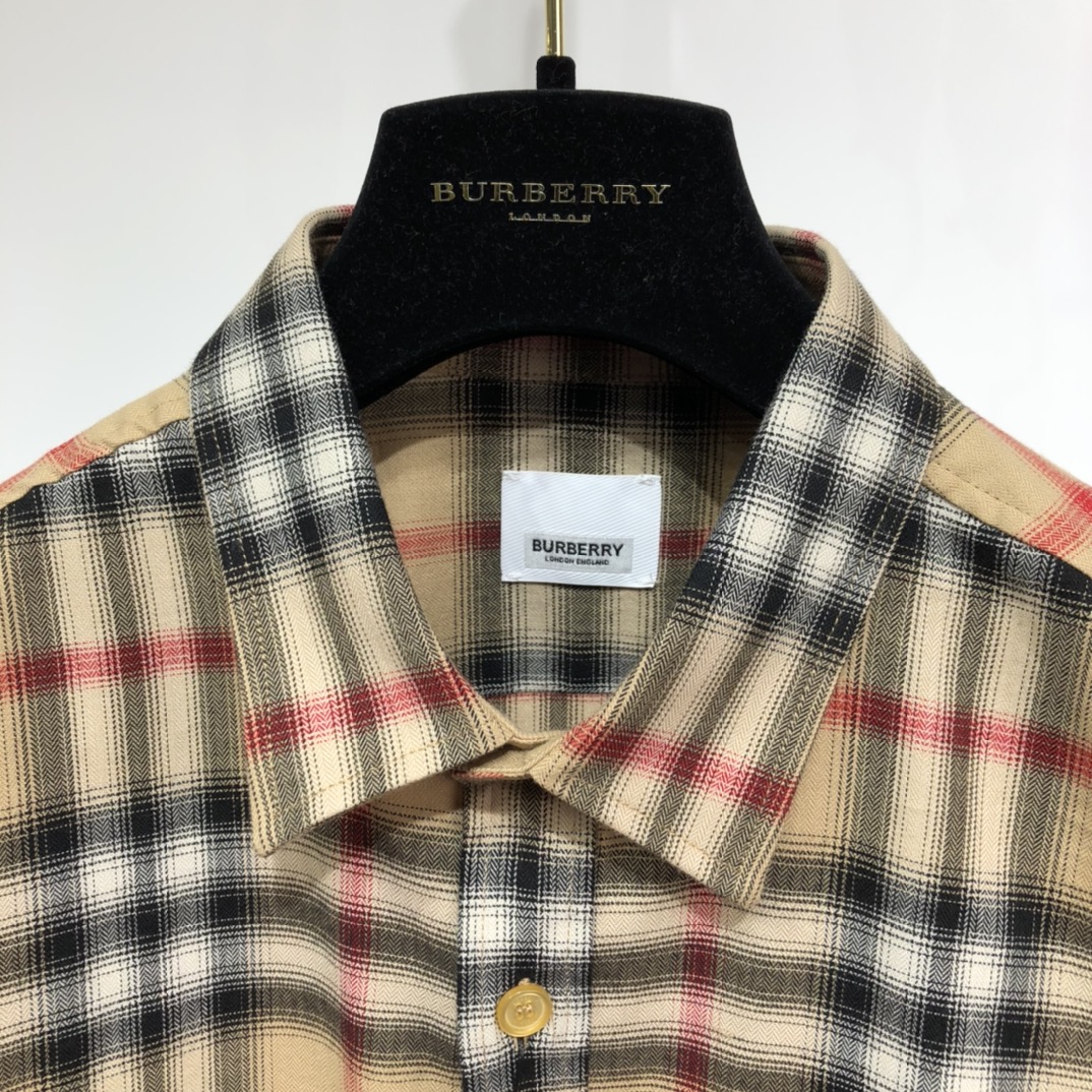 Burberry Shirt Check Cotton Poplin