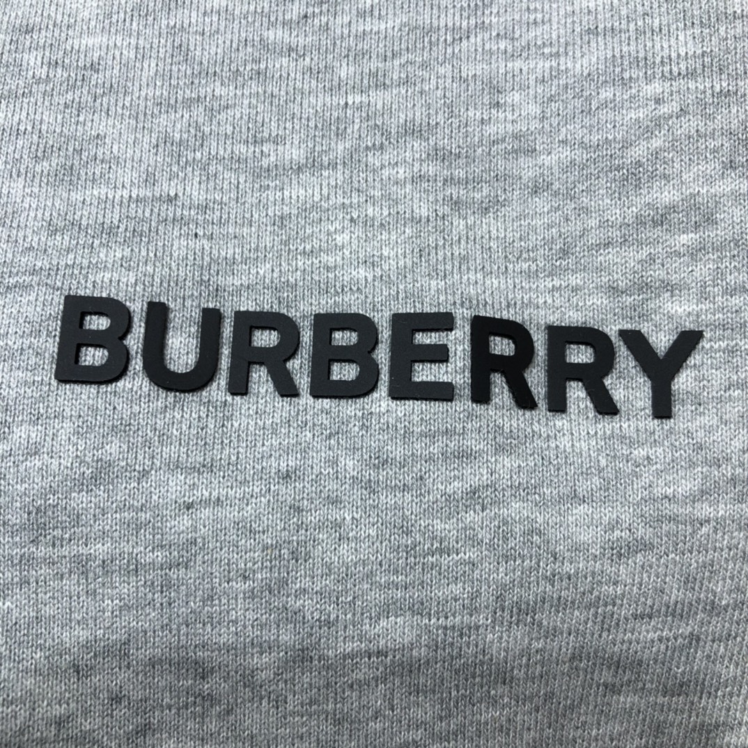 Burberry Hoodie Monogram Print-lined Cotton