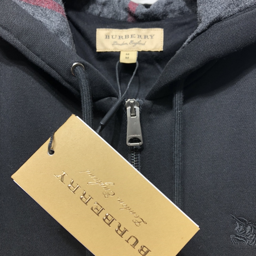 Burberry Hoodie Monogram Motif Cashmere Blend