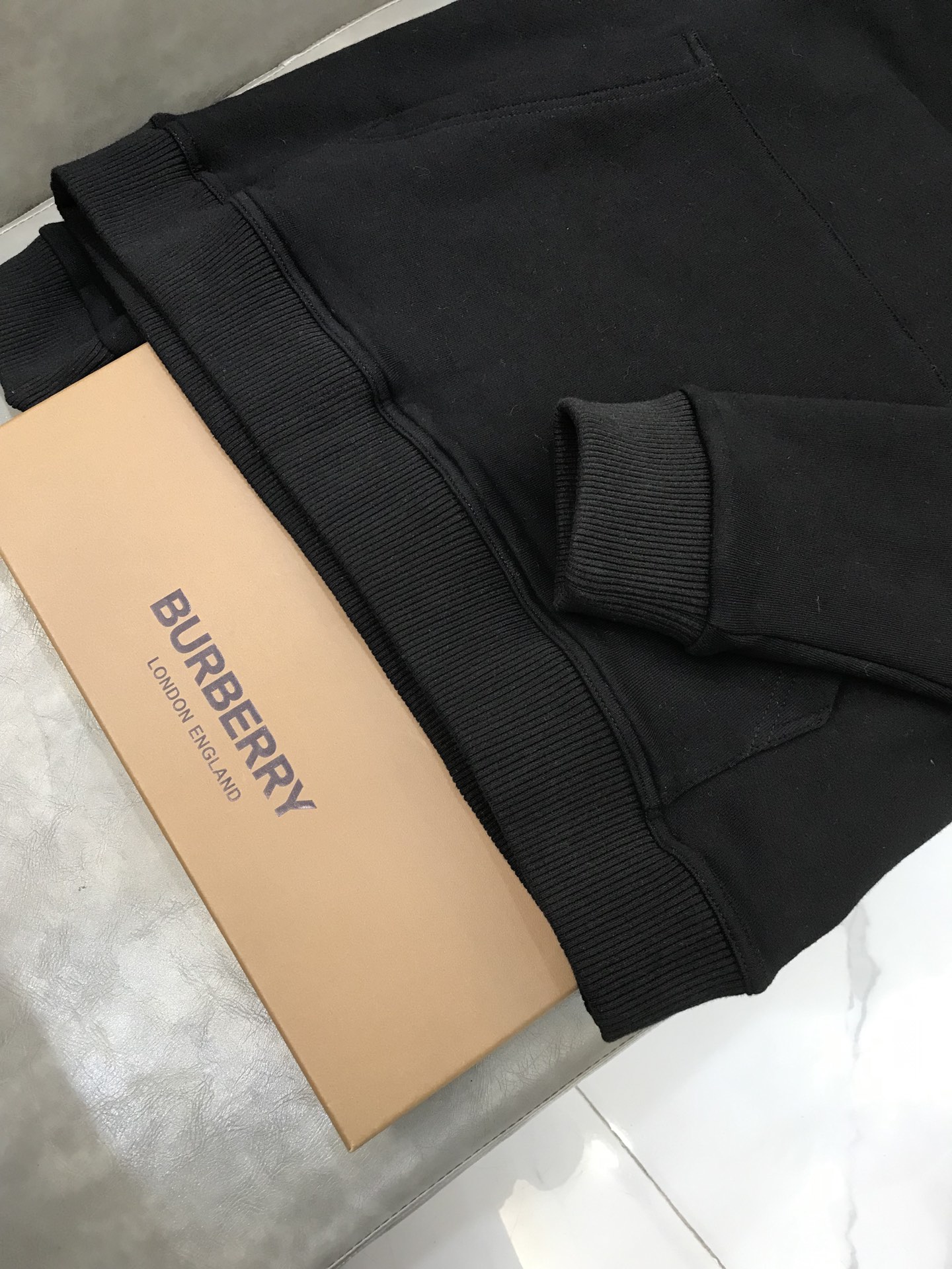 Burberry Hoodie Monogram Motif Cashmere Blend