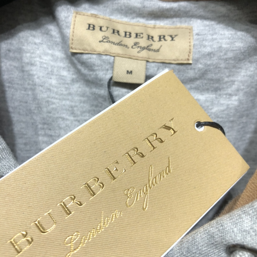 Burberry Hoodie Monogram Motif Cashmere Blend