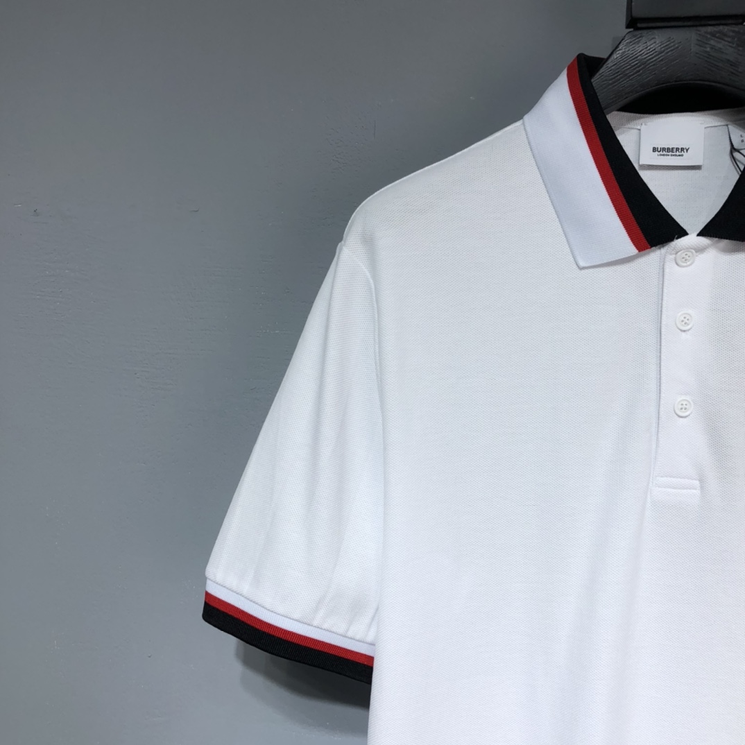 Burberry 2022SS Striped Loose POLO