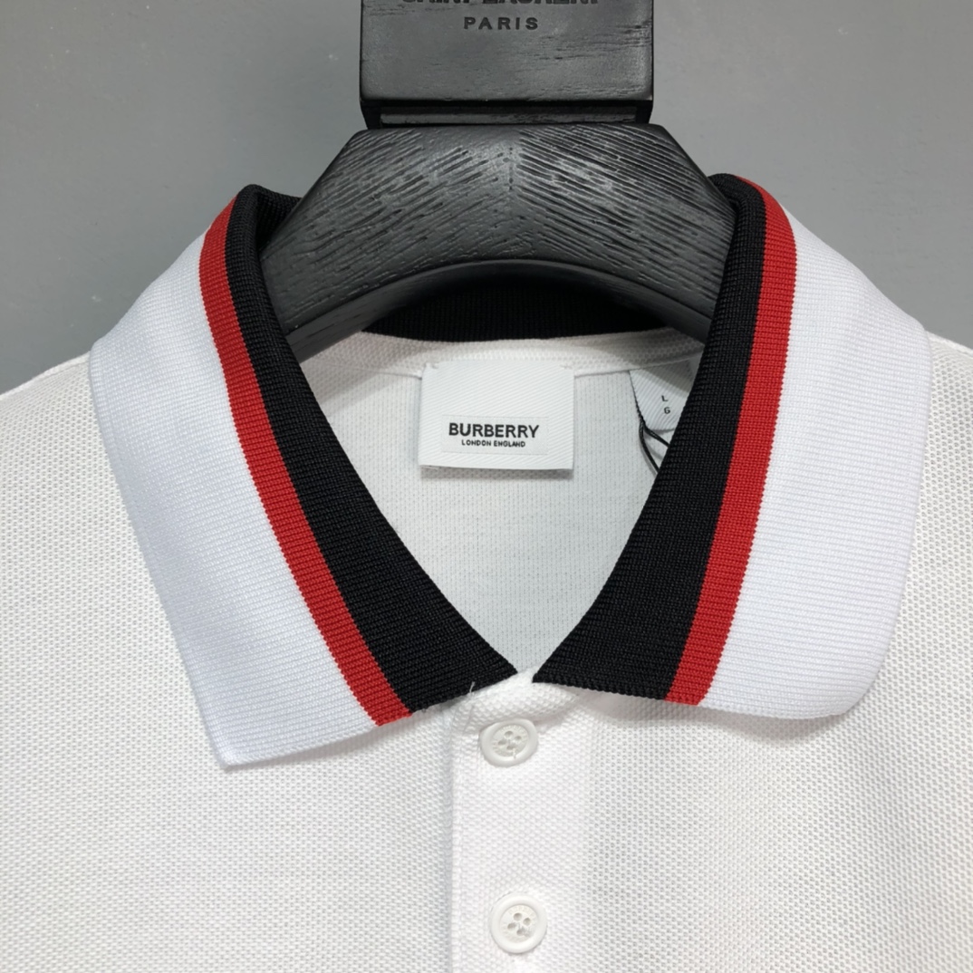 Burberry 2022SS Striped Loose POLO