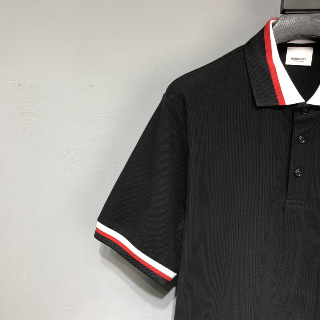 Burberry 2022SS Striped Loose POLO