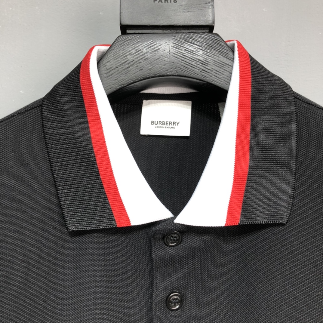 Burberry 2022SS Striped Loose POLO