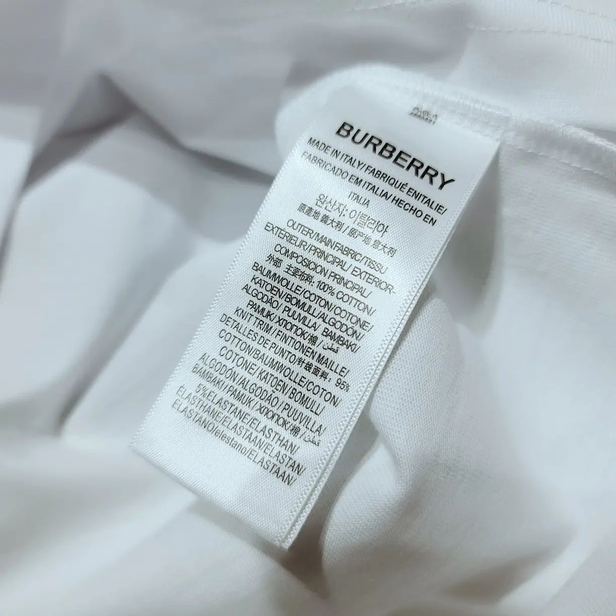 BURBERRY 2022ss new T-shirt in white