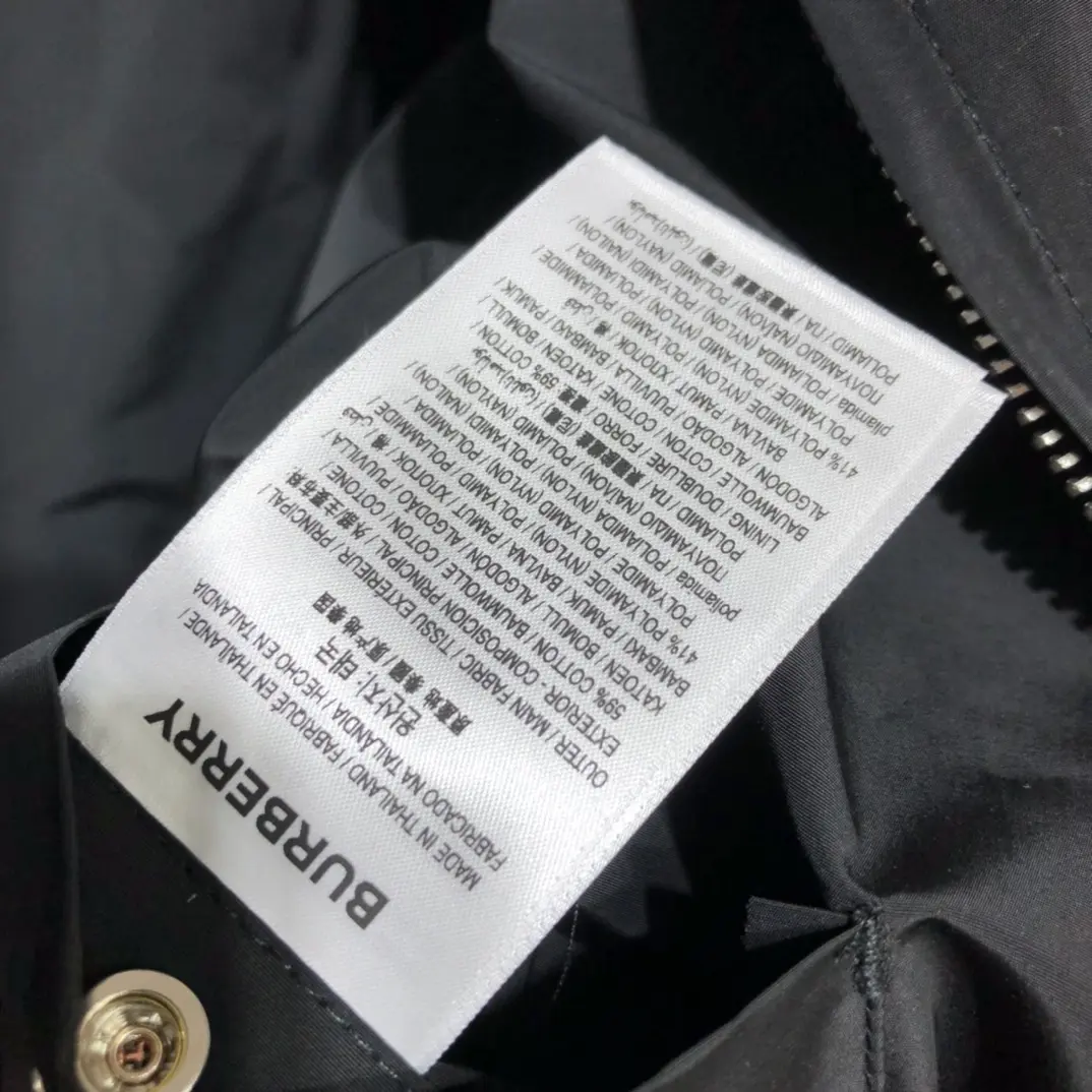 BURBERRY 2022SS fashion jacket in black