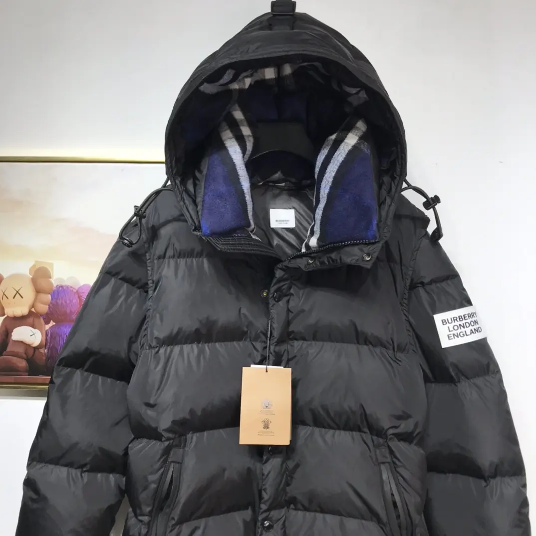 BURBERRY 2022ss fashion down jacket in black