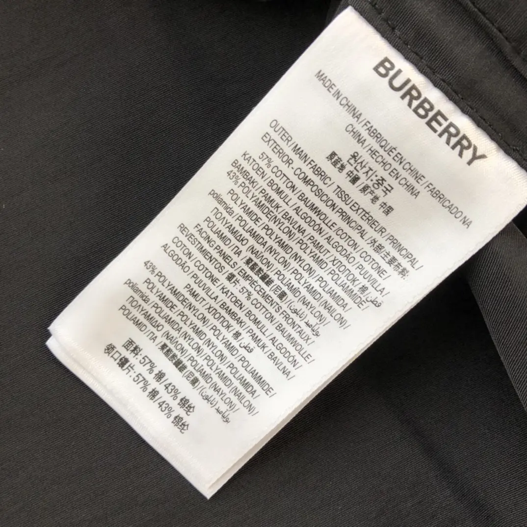 BURBERRY 2022FW fashion jacket in black