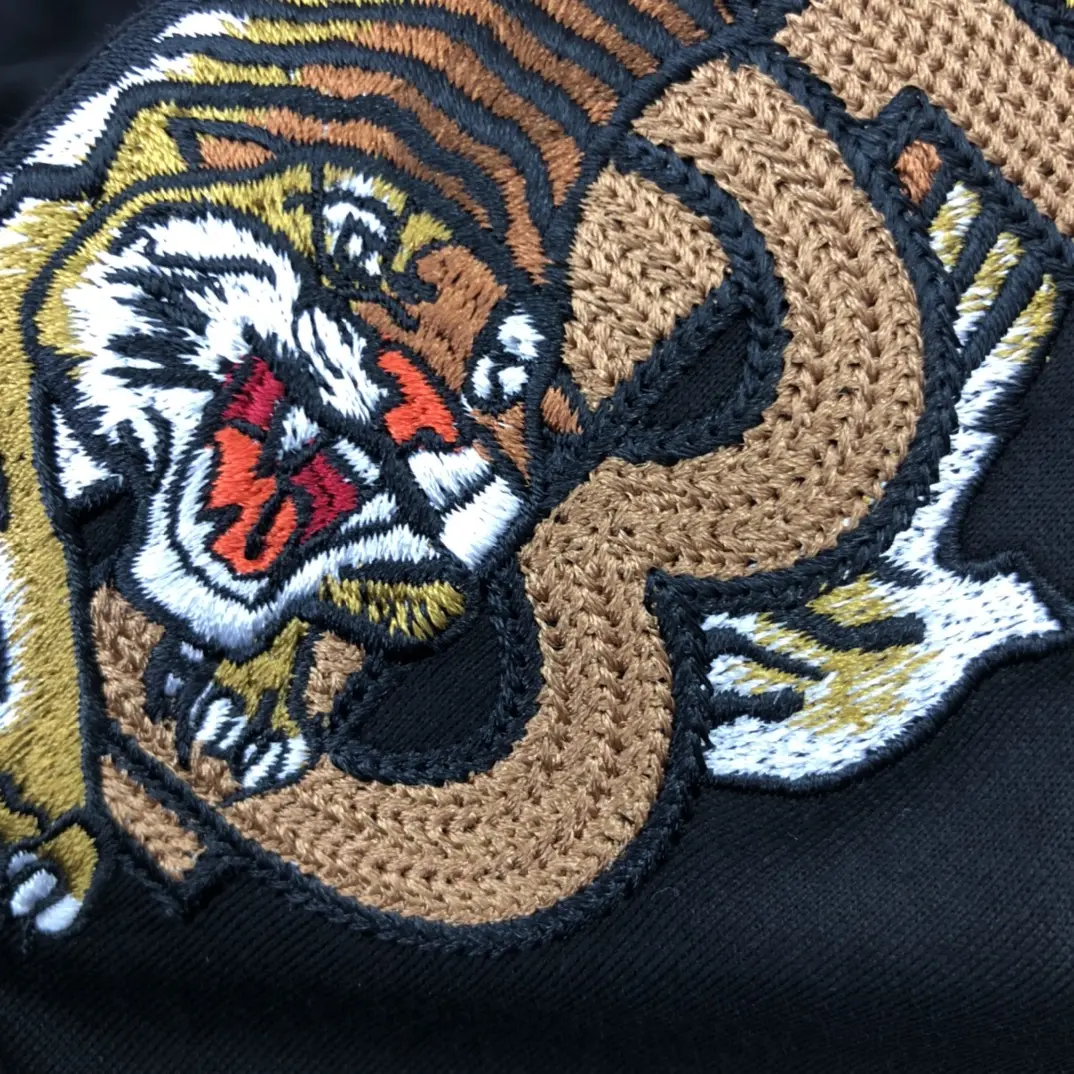 BURBERRY 2022 new tiger embroidery T-shirt