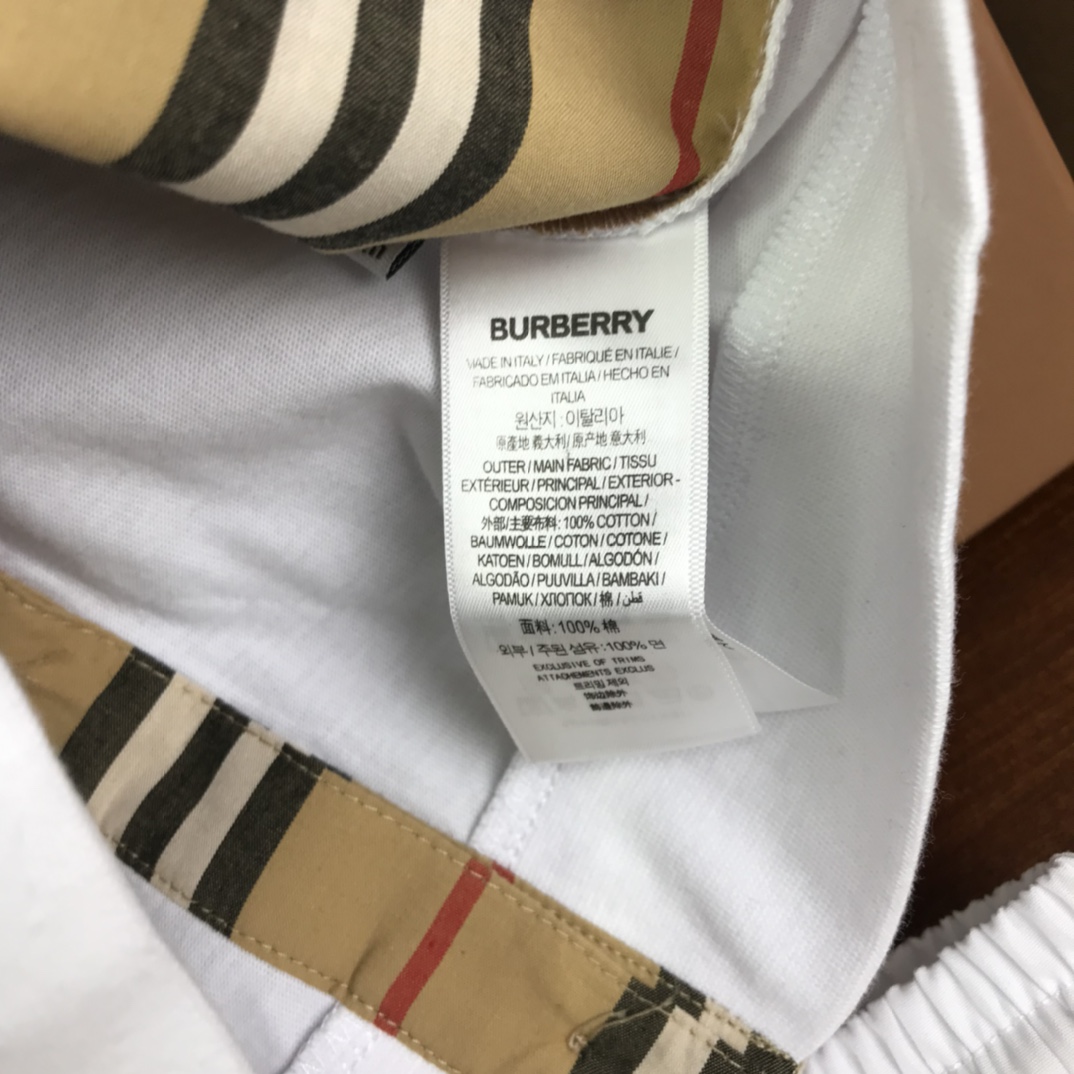 Burberry 2022 New T-shirt and Shorts Set