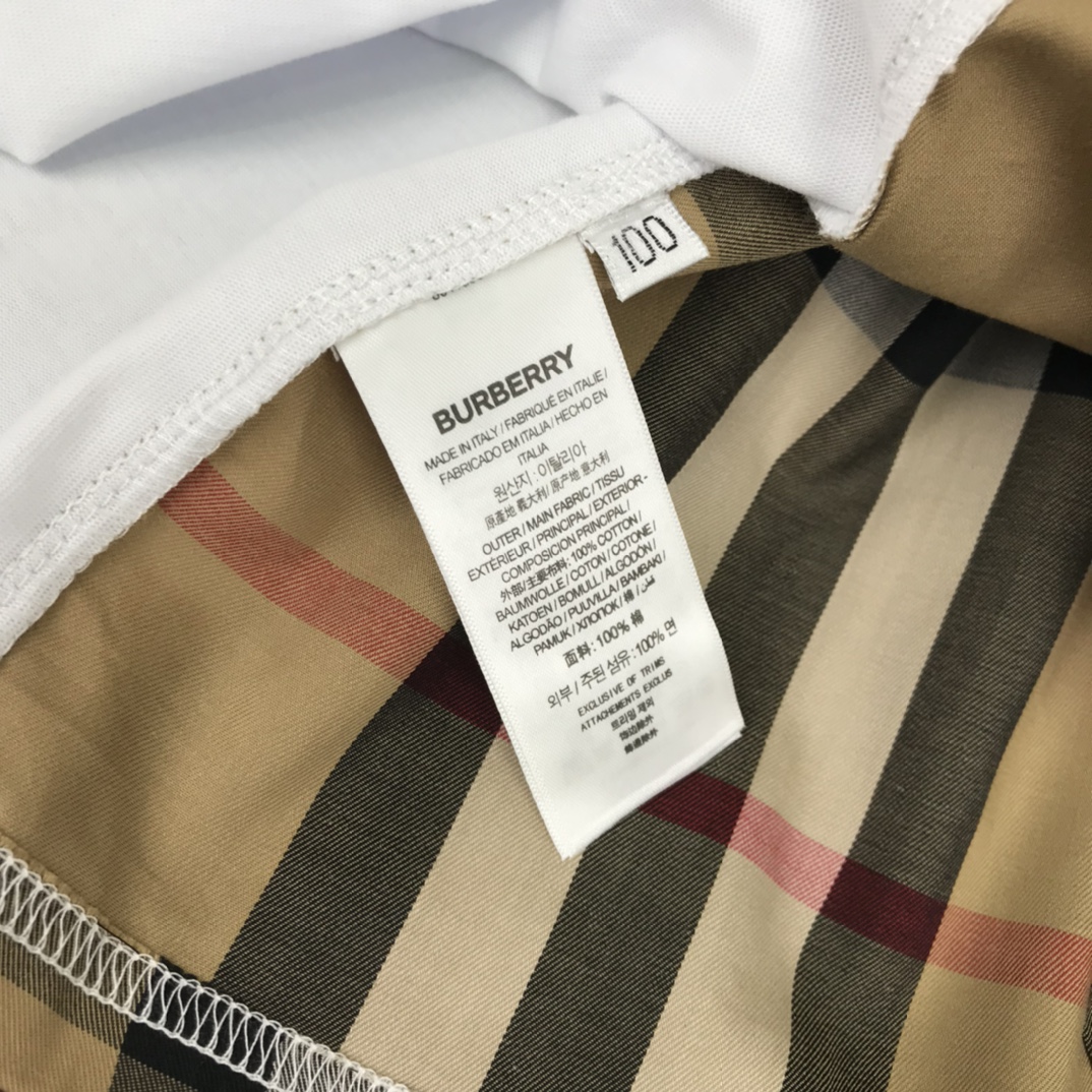 Burberry 2022 New Splicing grid Dress