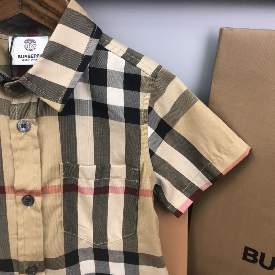 Burberry 2022 New Shirt and Shorts Set