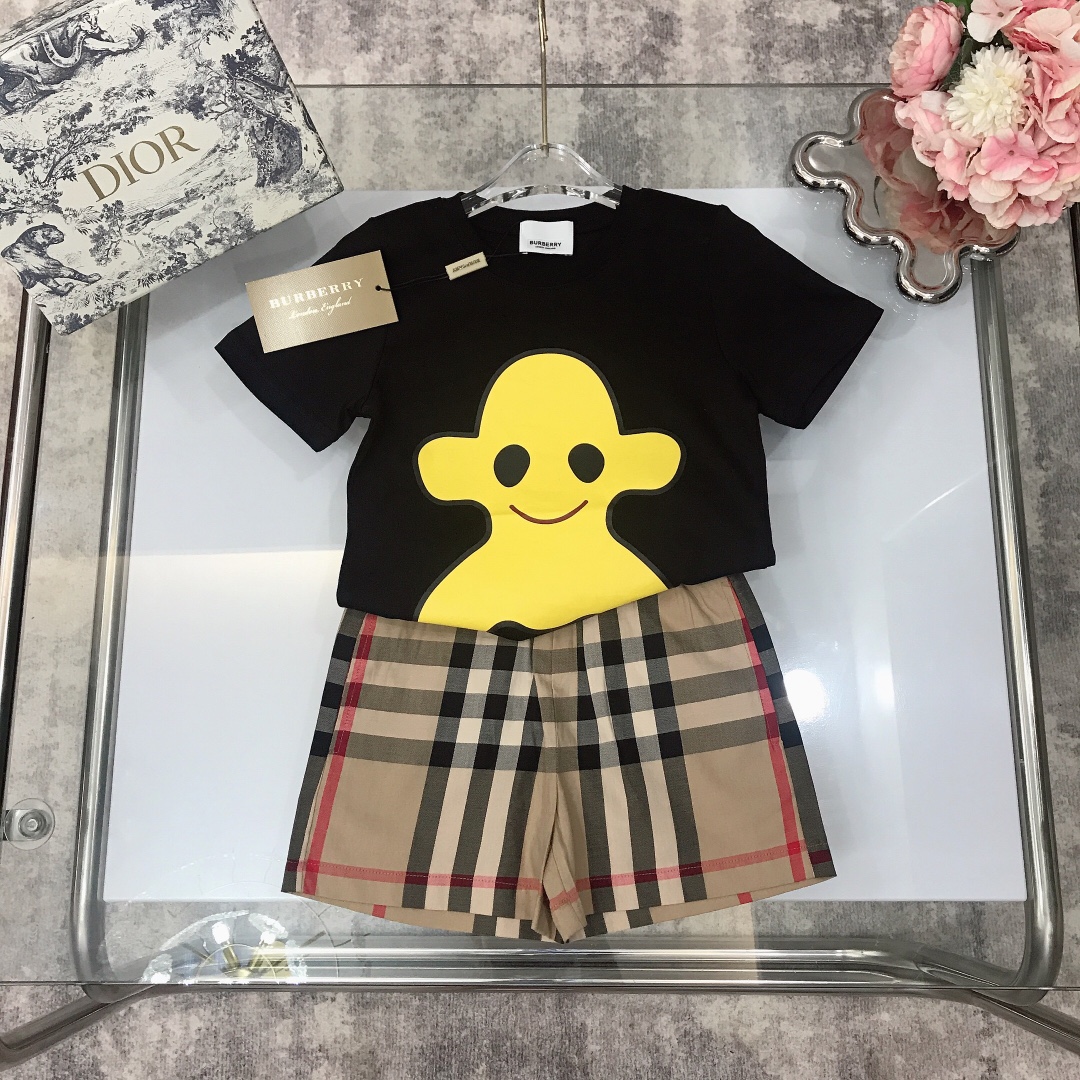 Burberry 2022 New Polo T-Shirt and Short Set