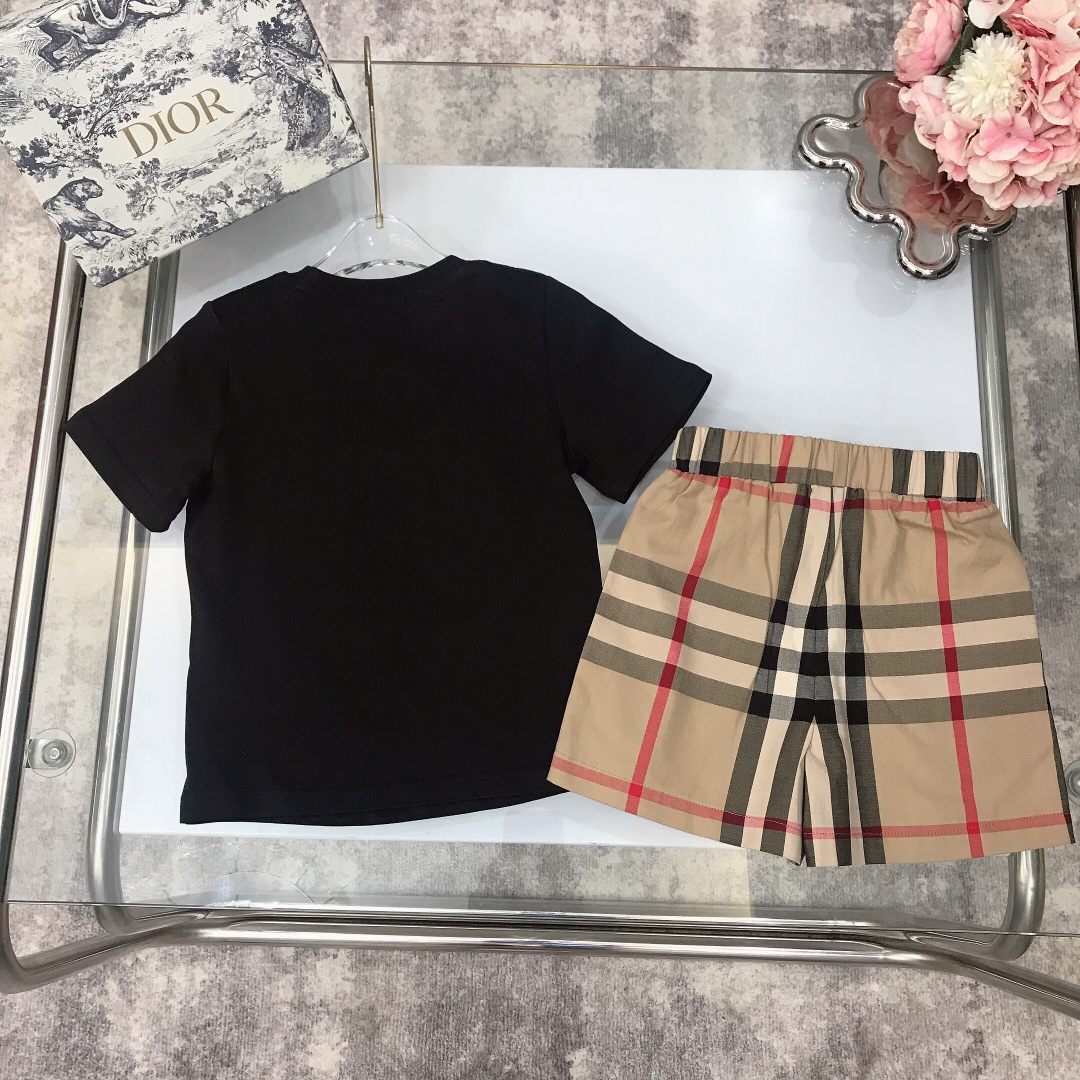 Burberry 2022 New Polo T-Shirt and Short Set