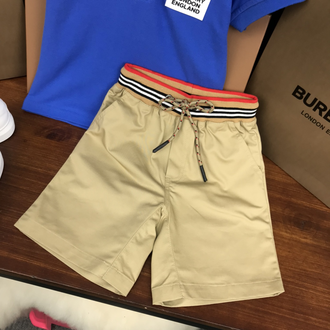 Burberry 2022 New Polo Shirt and Shorts Set