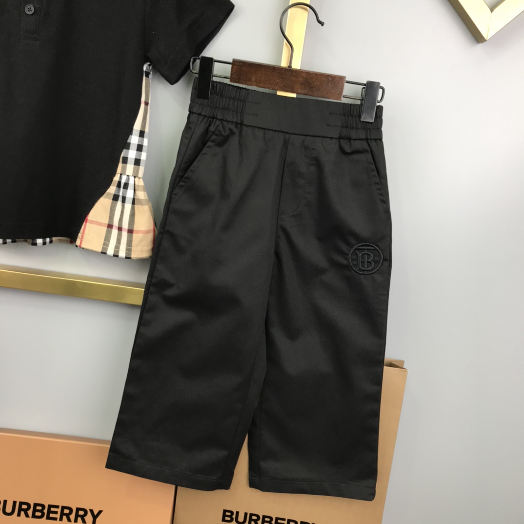 Burberry 2022 New Polo Shirt and Pants Set