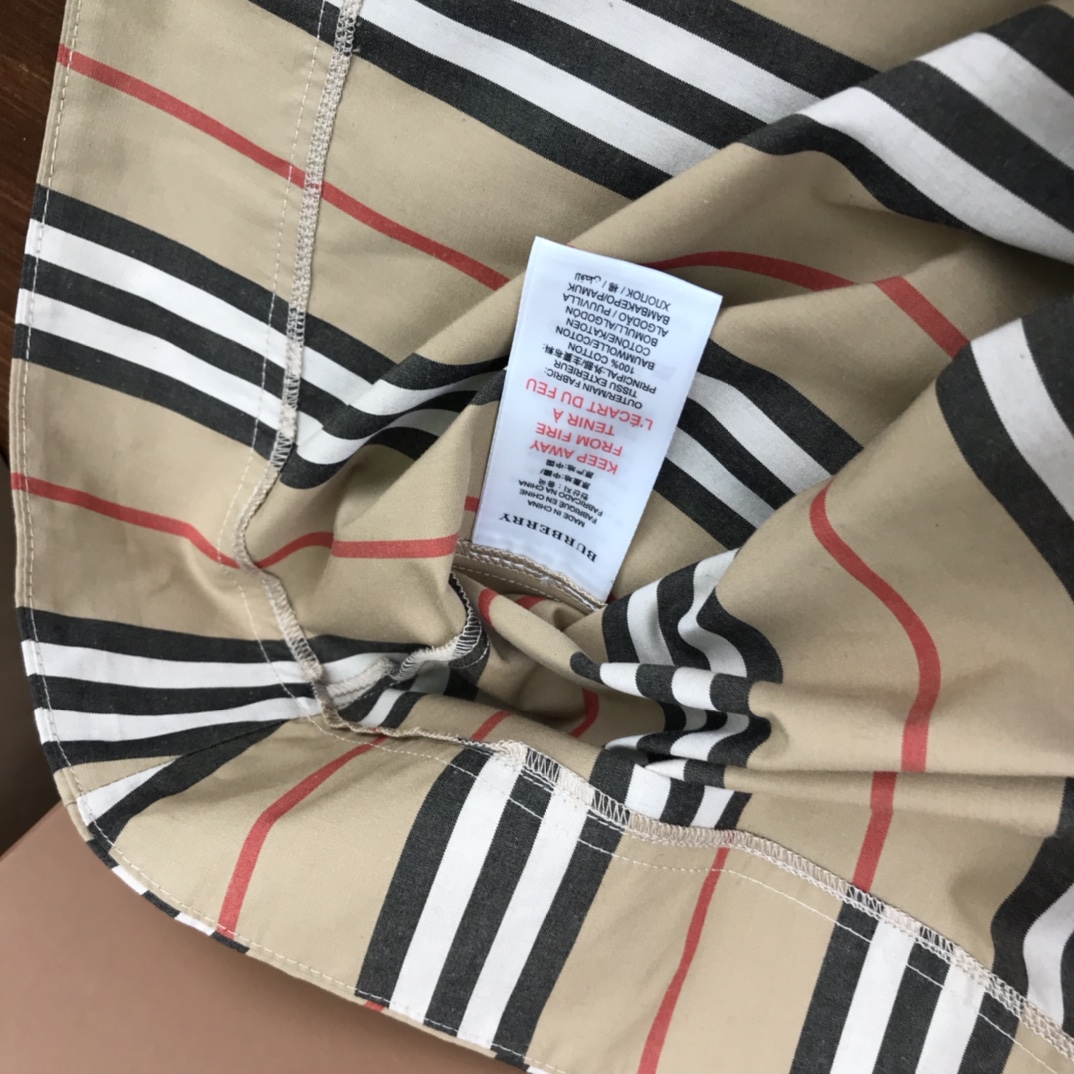 Burberry 2022 New Girl Stripe Dress