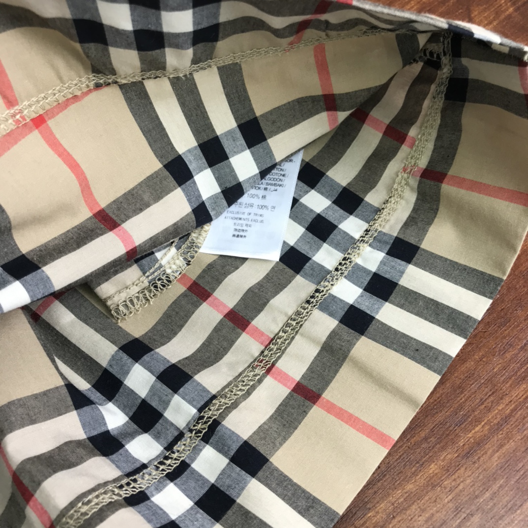 Burberry 2022 New Girl Grid Dress